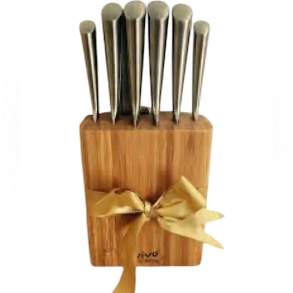Villeroy & Boch Vivo bamboo knife block Made In Germany